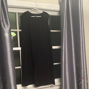 Eileen Fisher Classic Black Mini Dress